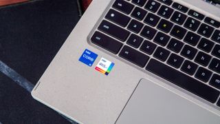 Intel stickers on Acer Chromebook Vero 514