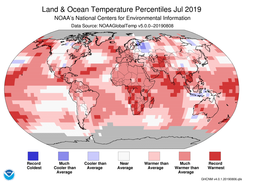 July Was the Hottest Month Ever Recorded on Earth - Livescience.com