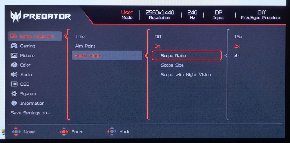 Acer Predator X27U