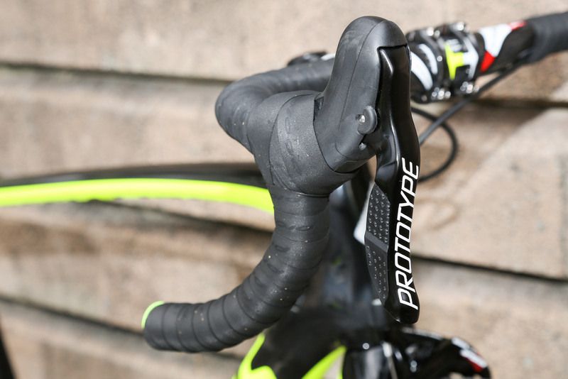 There was is rubber hood on the shifters at the moment