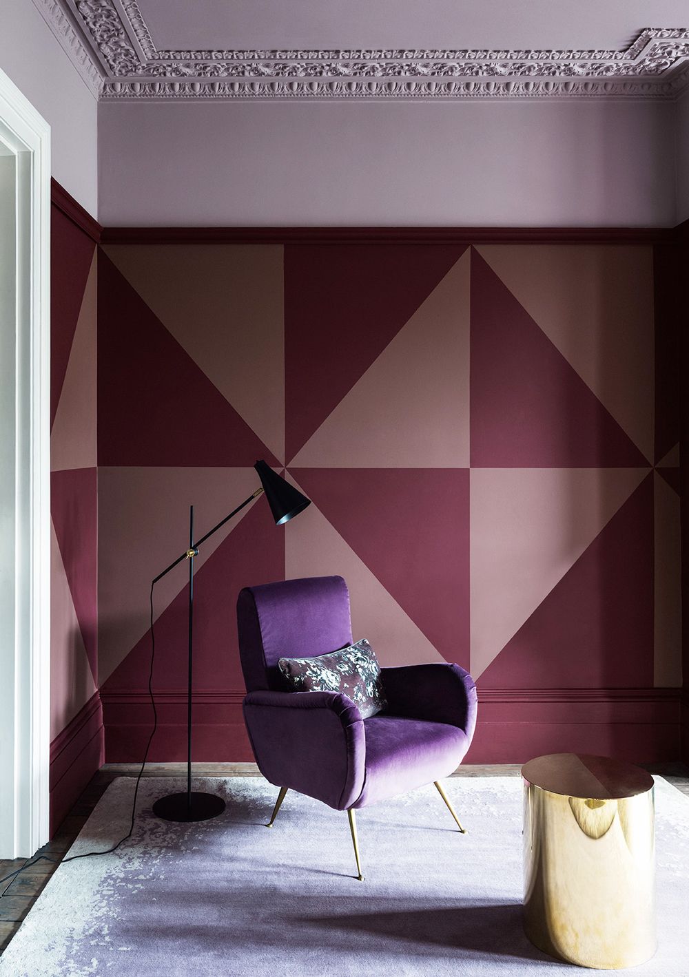 Wall Paint Design Ideas With Tape 50 Inspiring Patterns And Effects Livingetc