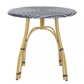 Kylie Rattan Bistro Table - Safavieh