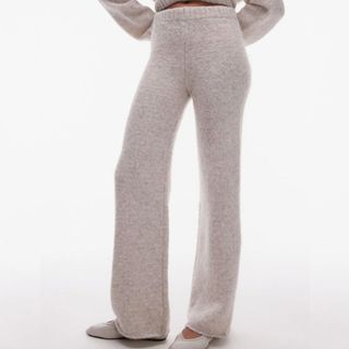 Fluffy knitted trousers from Nordstrom