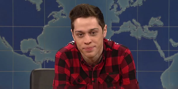 Pete Davidson stoned on SNL