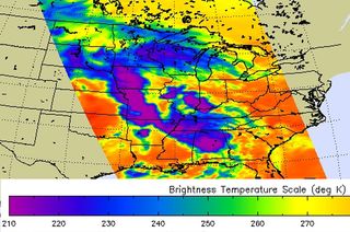 April 27 tornado temps