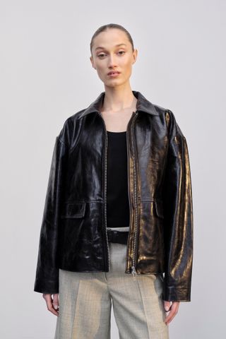 Herskind Kurt Leather Jacket