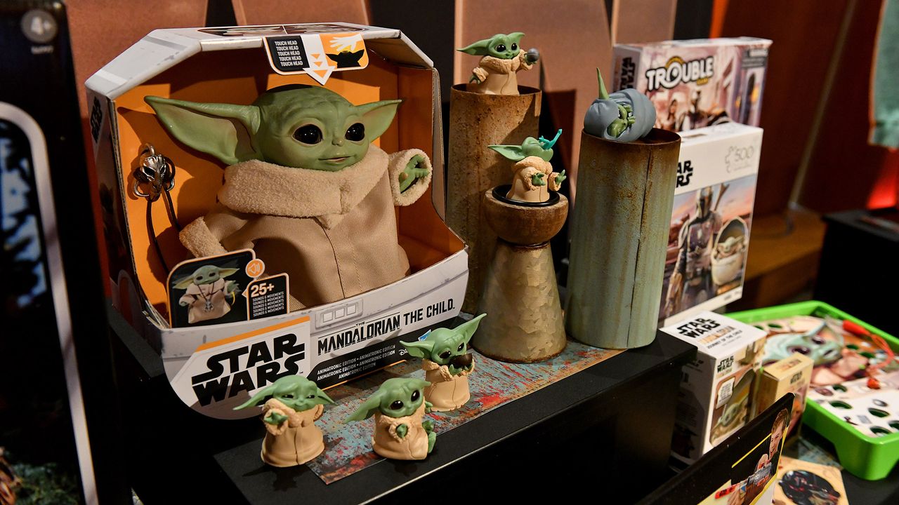Adorable new Baby Yoda toys from "The Mandalorian" will become available in 2020.