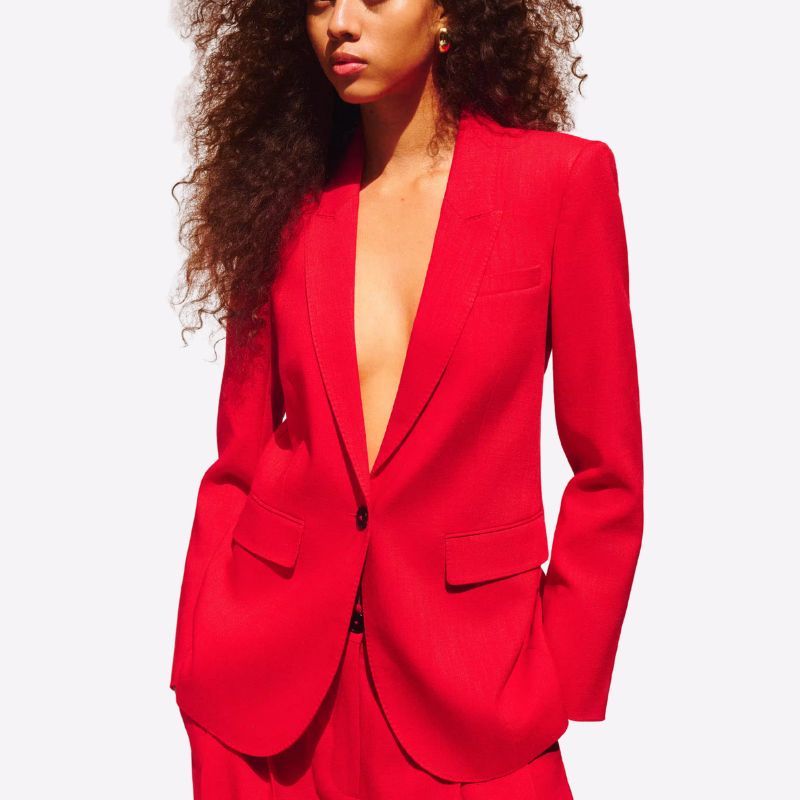 Image of red blazer