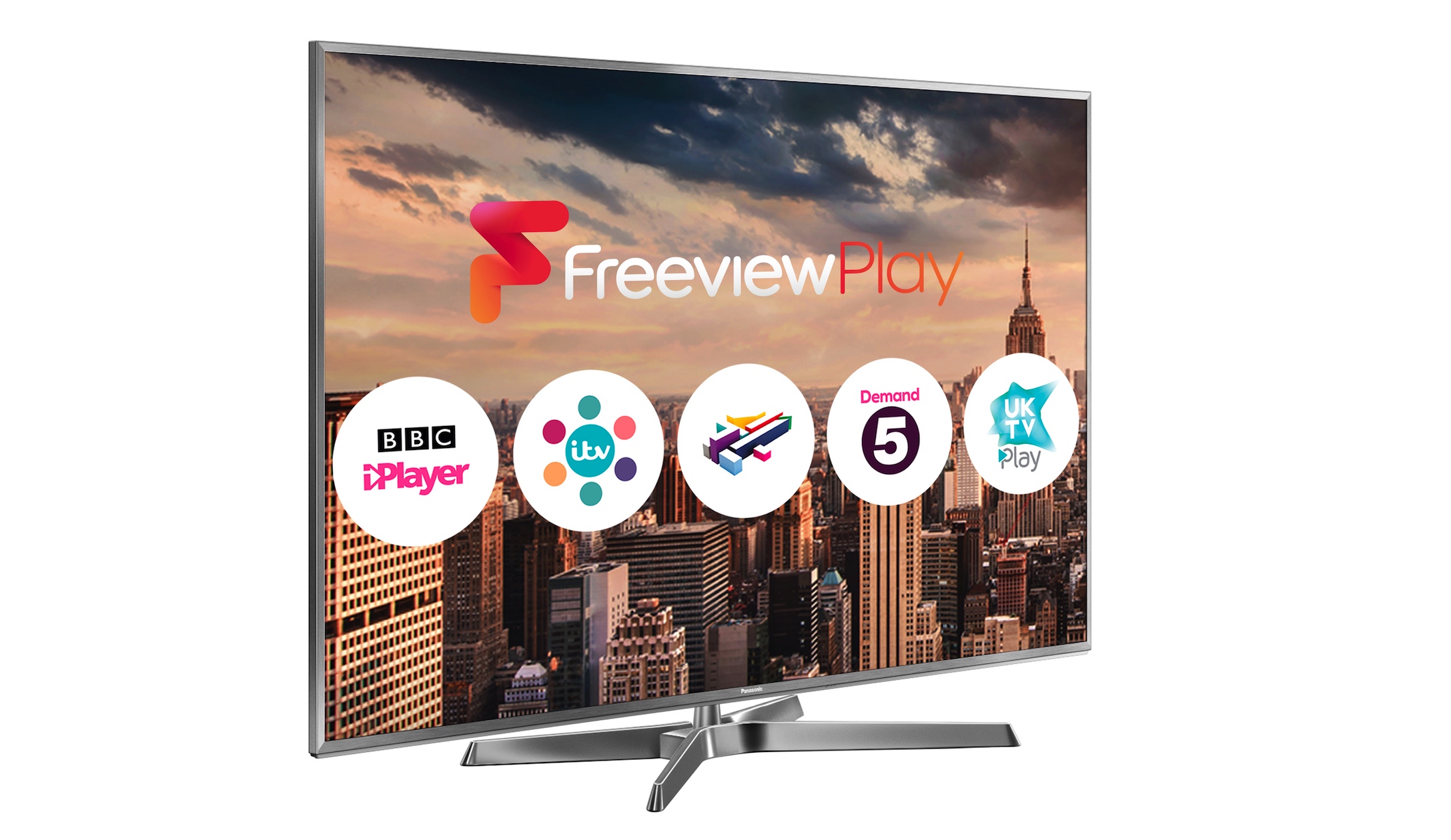 The combination of Freeview Play with My Home Screen allows access to the major catch-up services.
