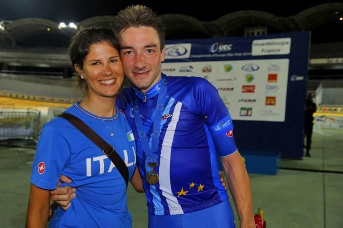 Elena Cecchini and Elia Viviani were both medallists in Guadeloupe.