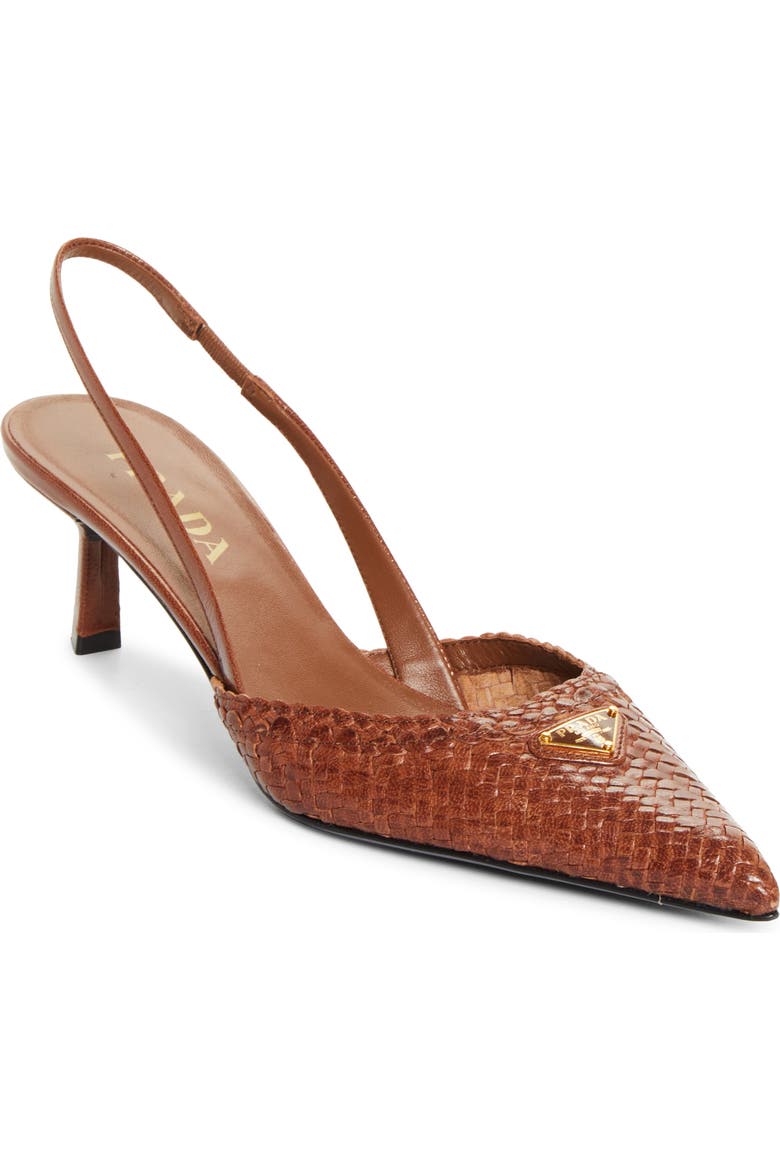 Woven Slingback Sandal