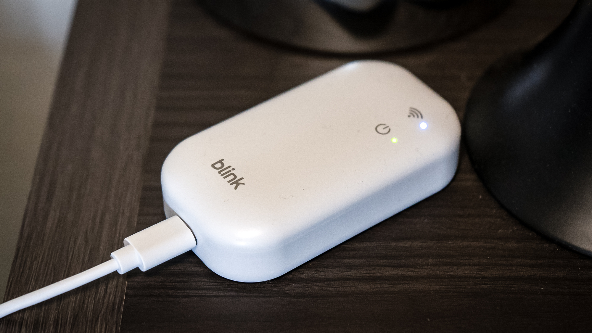 Blink Video Doorbell (2nd gen) mounted on a doorframe