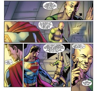 Art from Superman: The Last Days of Lex Luthor #1.