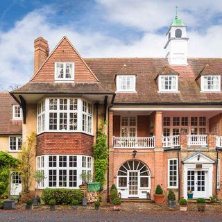 house with French window