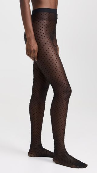 Wolford, Satin Touch Dots Tights