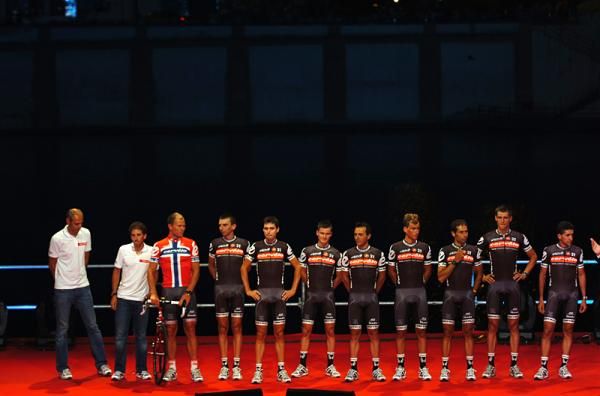 The Cervelo Team has had to weather bad news of the team's folding