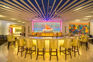 The Jazz Bar at the Grand Hyatt in Baha Mar. Photo: Tadeu Brunelli