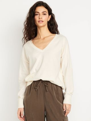 SoSoft Lite Loose V-Neck Sweater