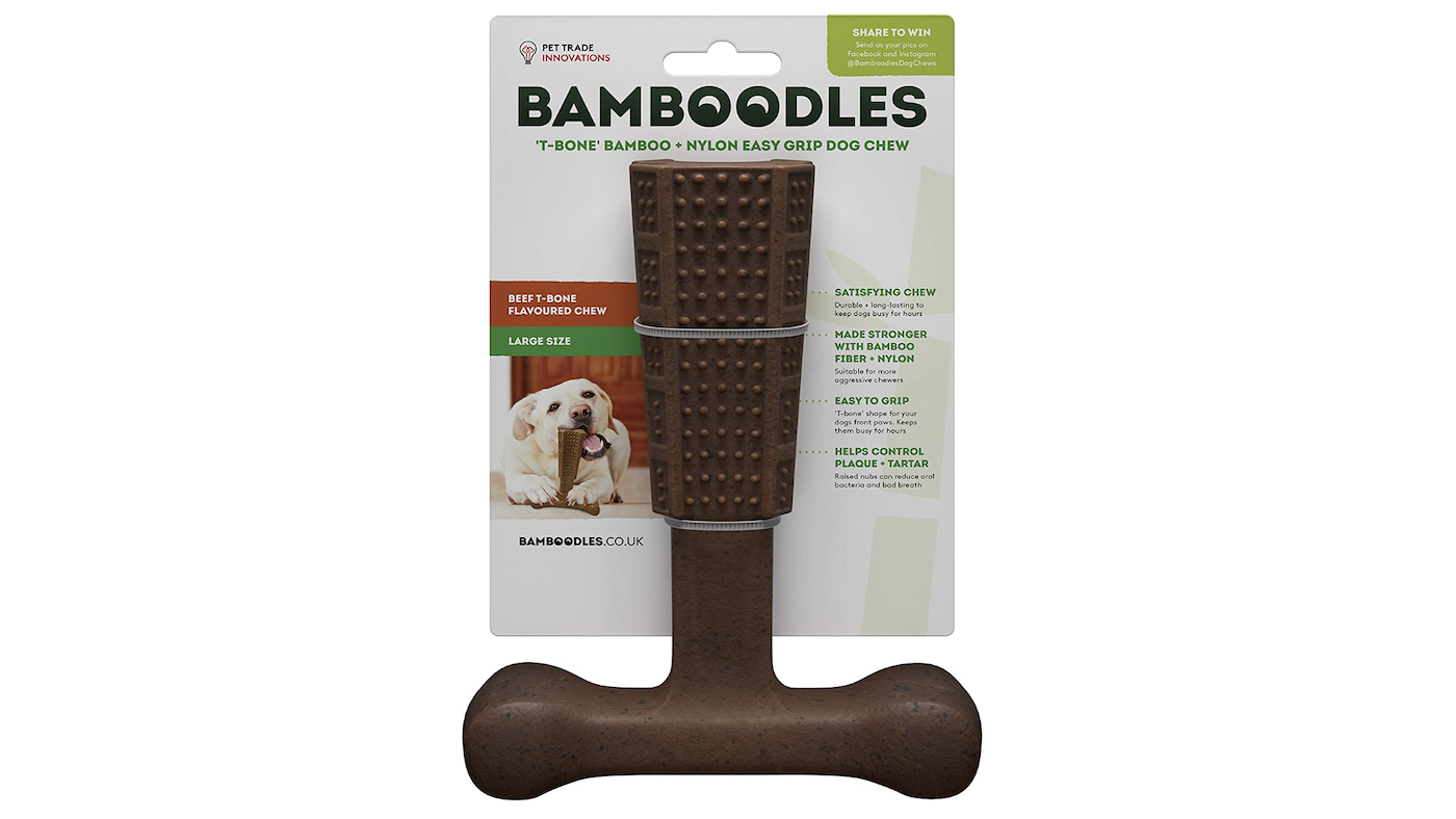 Bamboodles tough dog chew toy