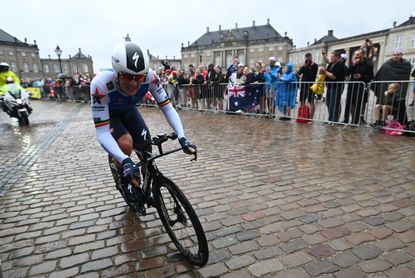 Yves Lampaert in action at Tour de France