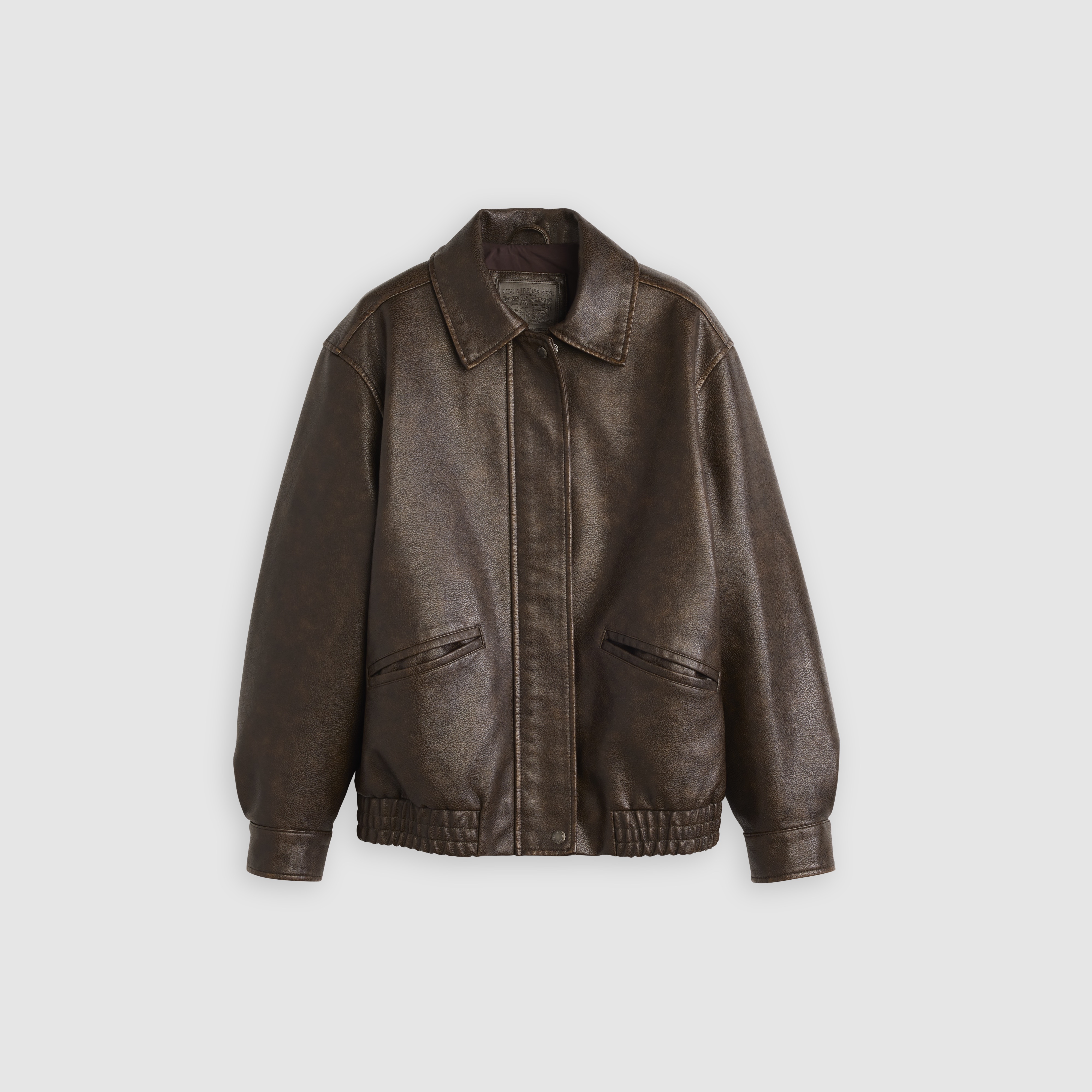 Levi's, Faux Leather Relaxed Fit Bomber