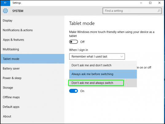How to Enable or Disable Tablet Mode in Windows 10 | Laptop Mag