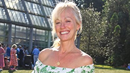 Clodagh McKenna attends an event hosted by Green Tree Badge by Bags of Ethics and Royal Forestry Society at Kew Gardens on September 4, 2023