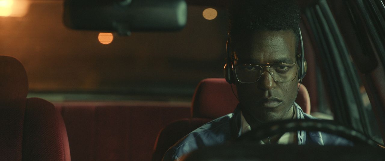 Luke James as Edmund with glasses in first-look images for THEM: The Scare