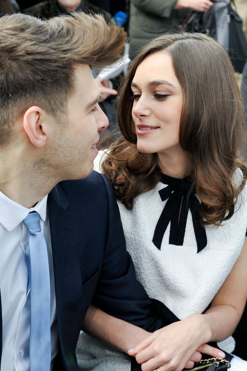 Keira Knightley James Righton Chanel show