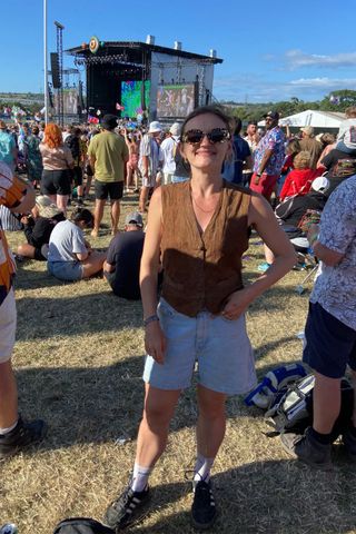 Festival fashion: Ally Head at Glastonbury