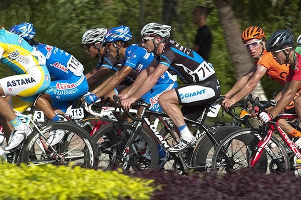 Rico Rogers (71) of the Giant Asia Racing Team now resides in Australia after growing up in New Zealand and has found a spot with the Asian team.