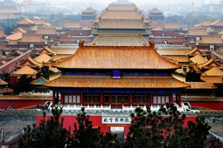 Description of the Forbidden city of Beijing