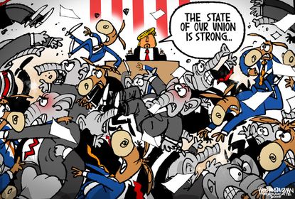 
Editorial cartoon media U.S. Bill O’Reilly&nbsp;