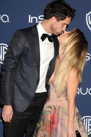 Kaley Cuoco And Ryan Sweeting At A Golden Globes After-Party 2014