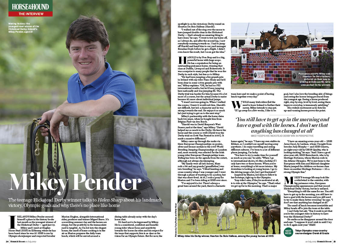 FT 2pp H&amp;amp;H interview Mikey Pende