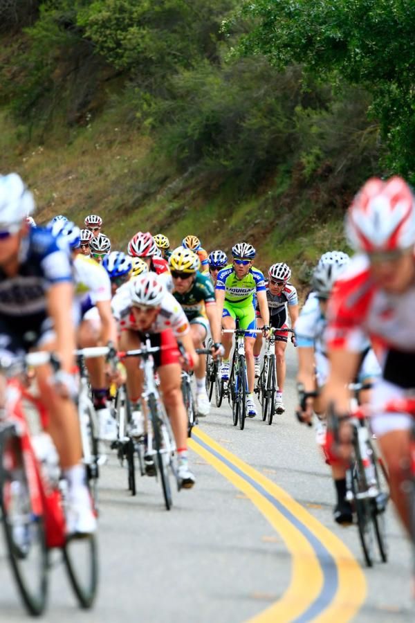 The colour of the California peloton
