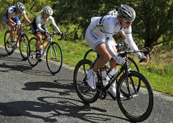 Irene Digenis of Prime Estate Team leads a break of four.