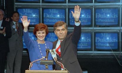 Michael and Kitty Dukakis in 1988