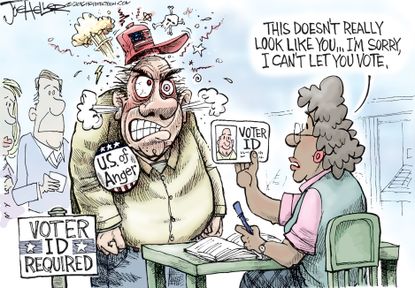 Editorial Cartoon U.S. Primary Voting 2016