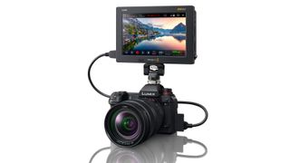 Panasonic Lumix S1 with Blackmagic Video Assist 12G HDR