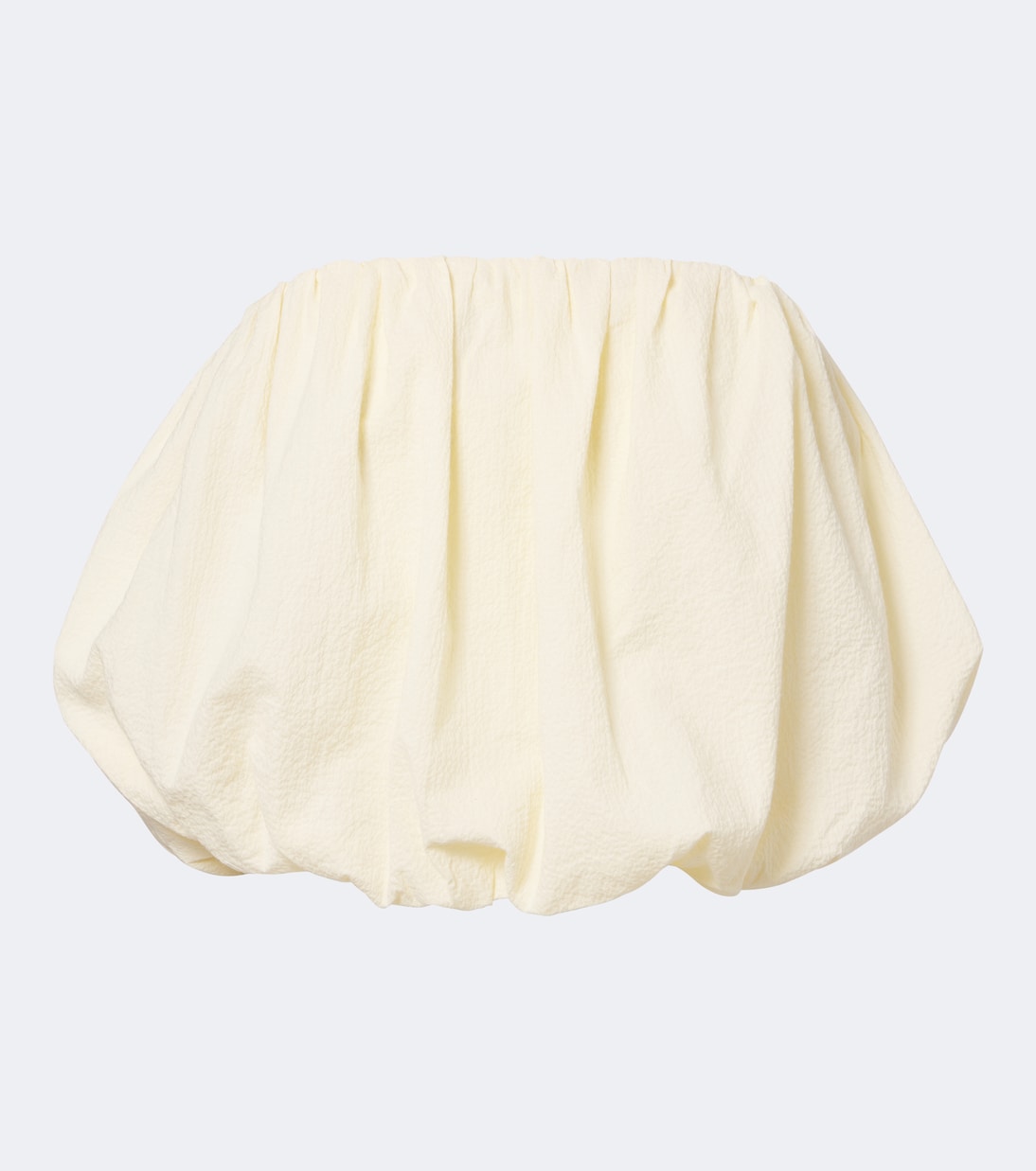 Camila Strapless Cotton Top in Yellow - Faithfull
