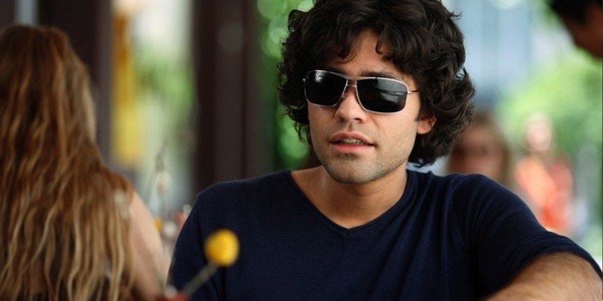 Adrian Grenier as Vincent Chase in Entourage.