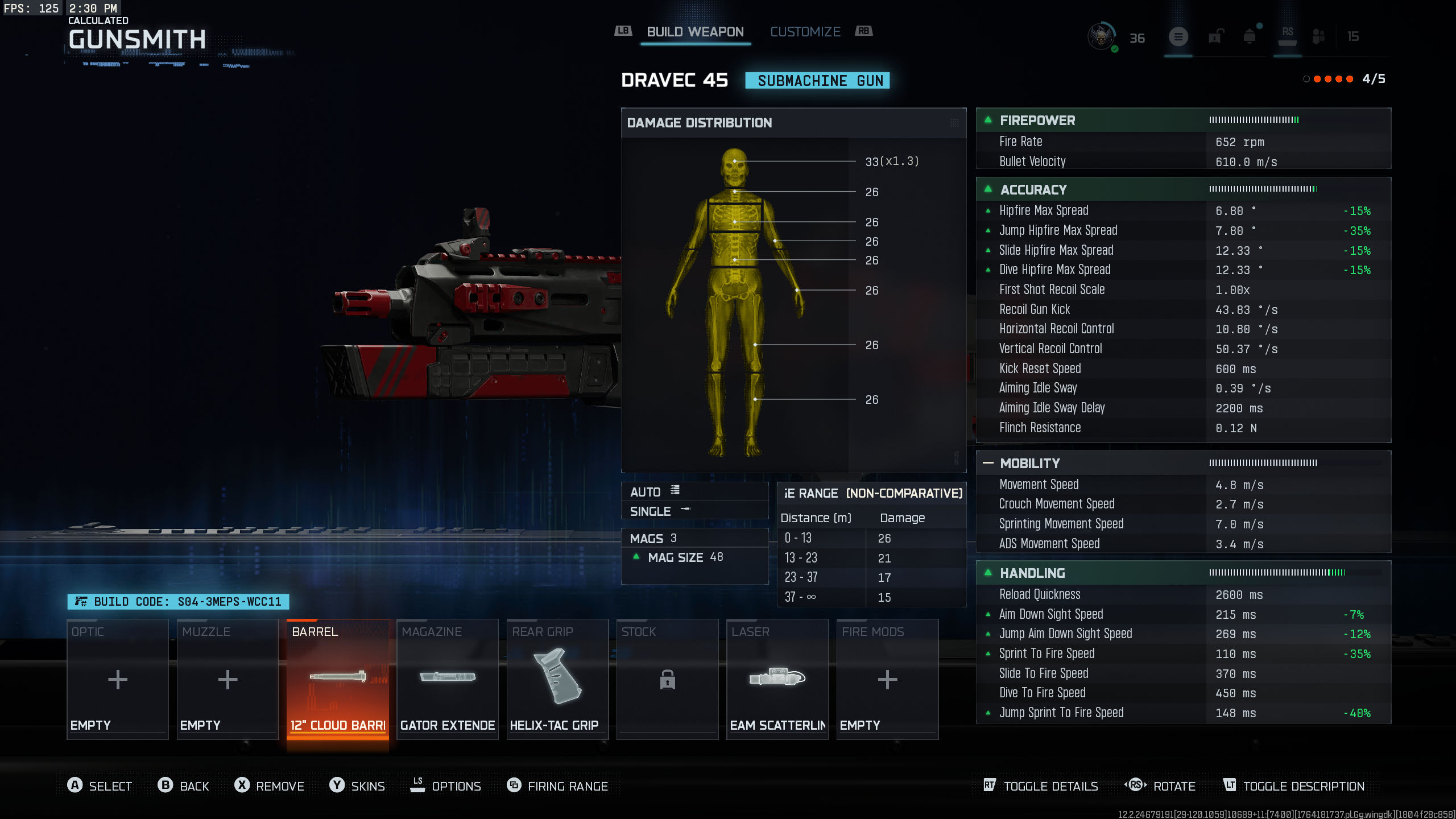 Black Ops 7 Dravec and M10 Breacher blueprints Screenshots