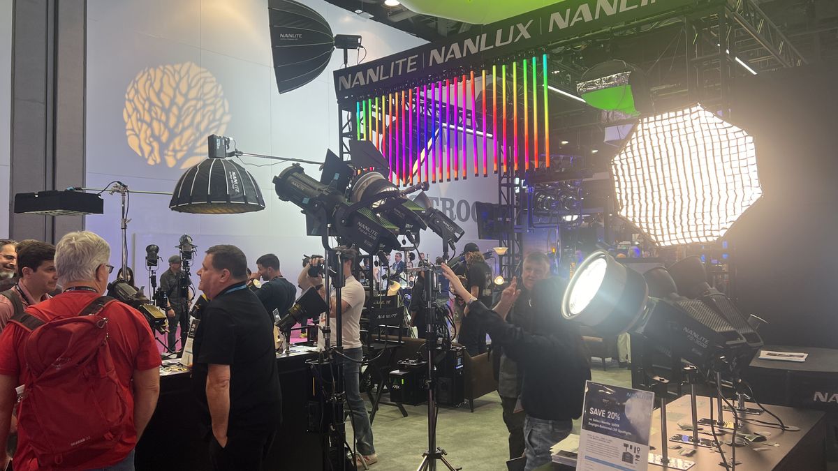 The NAB Show floor.