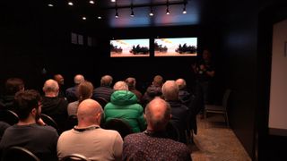 Our Bristol Hi-Fi Show demo was another OLED extravaganza 
