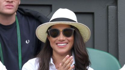 Eyewear, Sunglasses, Hat, Facial expression, Sun hat, Cool, Fashion accessory, Fun, Headgear, Fedora, 