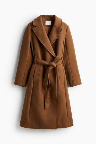 Tie Belt Coat