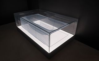 Image of a bathtub from the artists sculptures