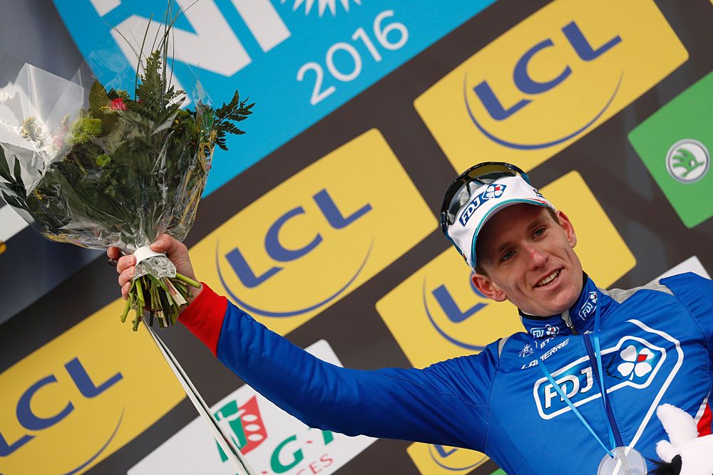Arnaud D&eacute;mare (FDJ) won stage 1 at Paris-Nice