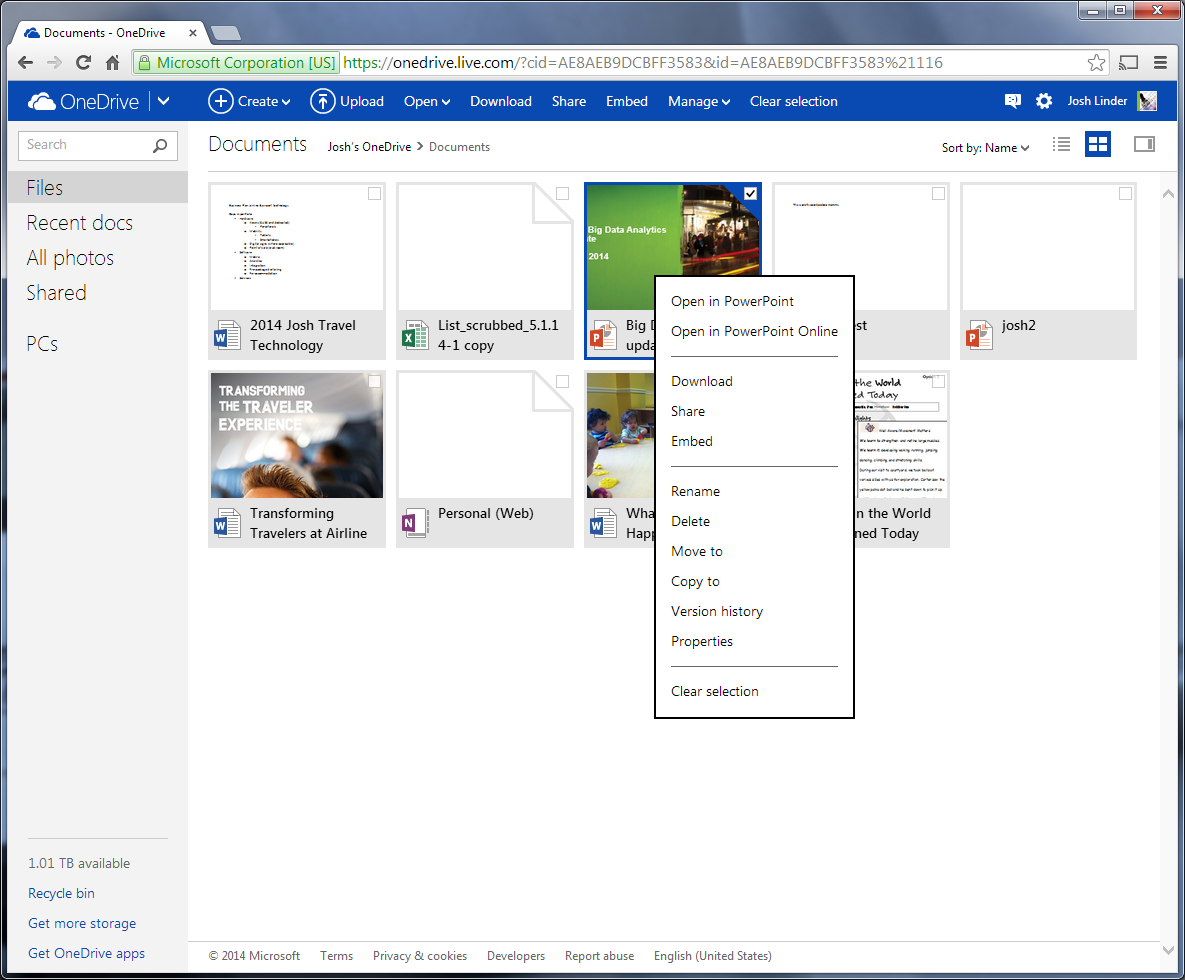 Microsoft OneDrive Cloud Storage Pricing and Features
